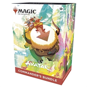 Avatar: The Last Airbender Commander’s Bundle box with Play Boosters, Collector Booster